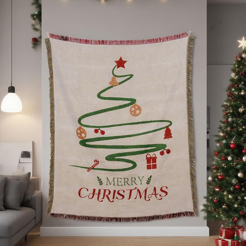 Nouvelle Tapisserie Murale de  - Christmas Throw Blanket avis et prix