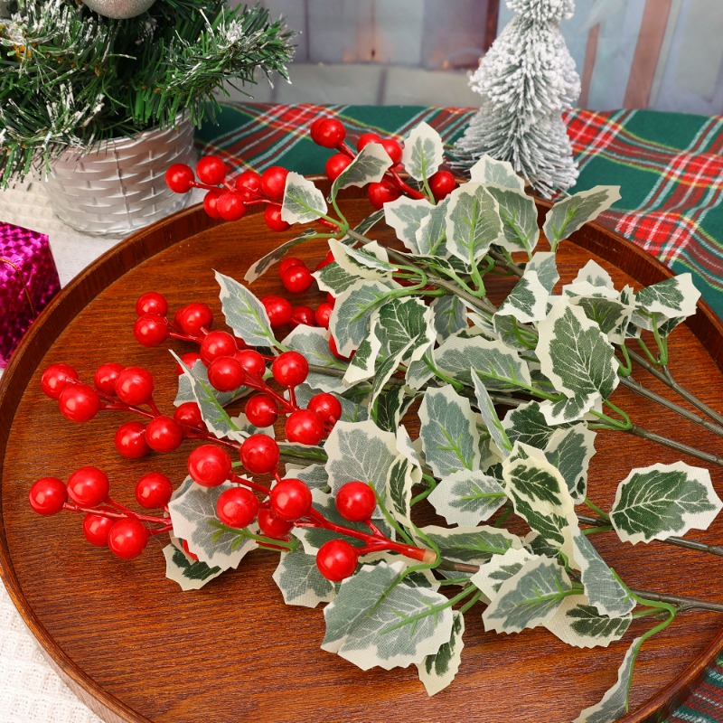 Ornement de plantes de baies r - Christmas Wreath Fake avis et prix