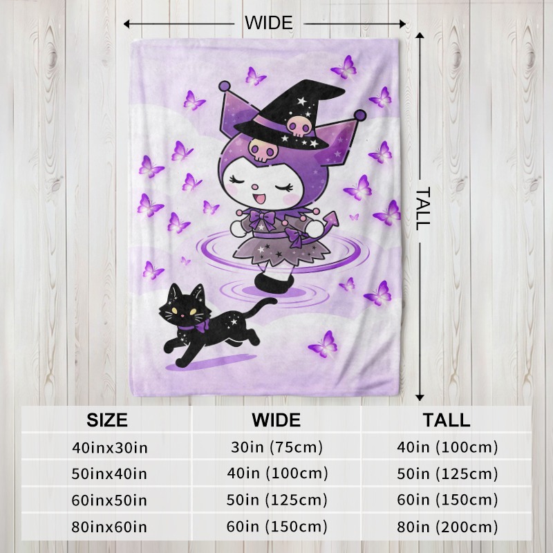Couverture Sanrio douillette e - Christmas Throw Blanket avis et prix