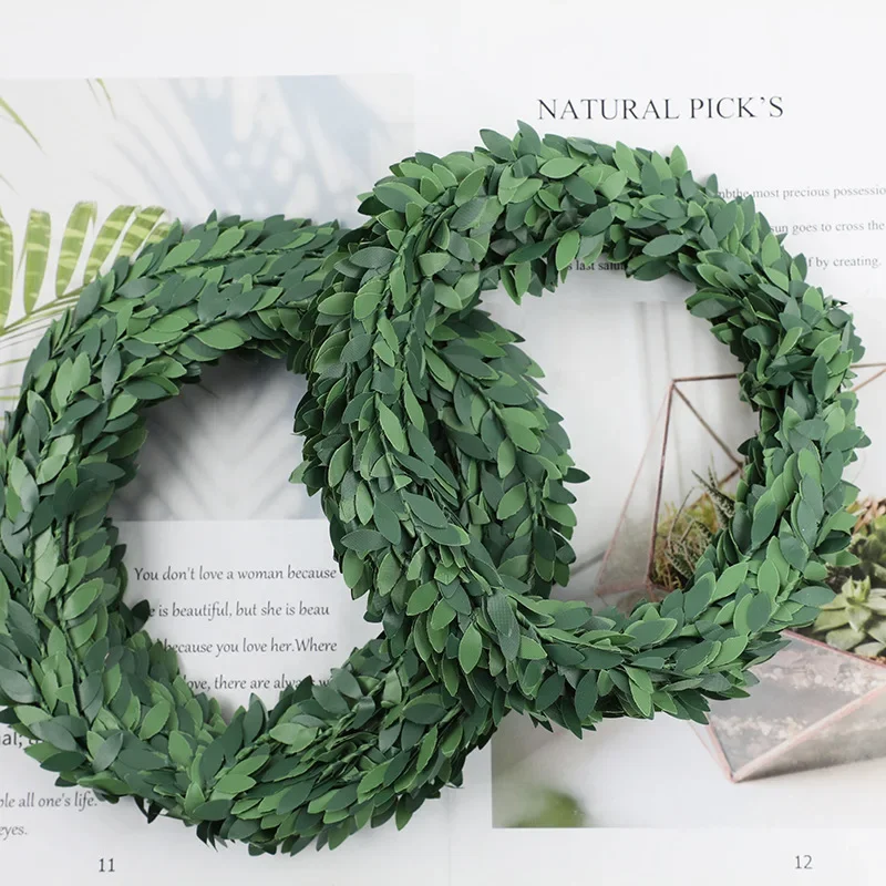 7 mètres fil de fer feuille ve - Christmas Wreath Fake avis et prix