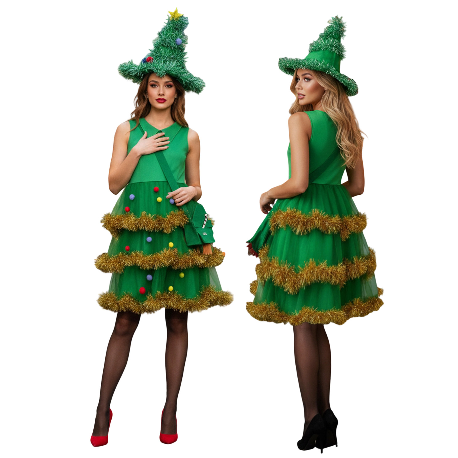 Costumes de Cosplay d'arbre de - Elf Costume Christmas avis et prix