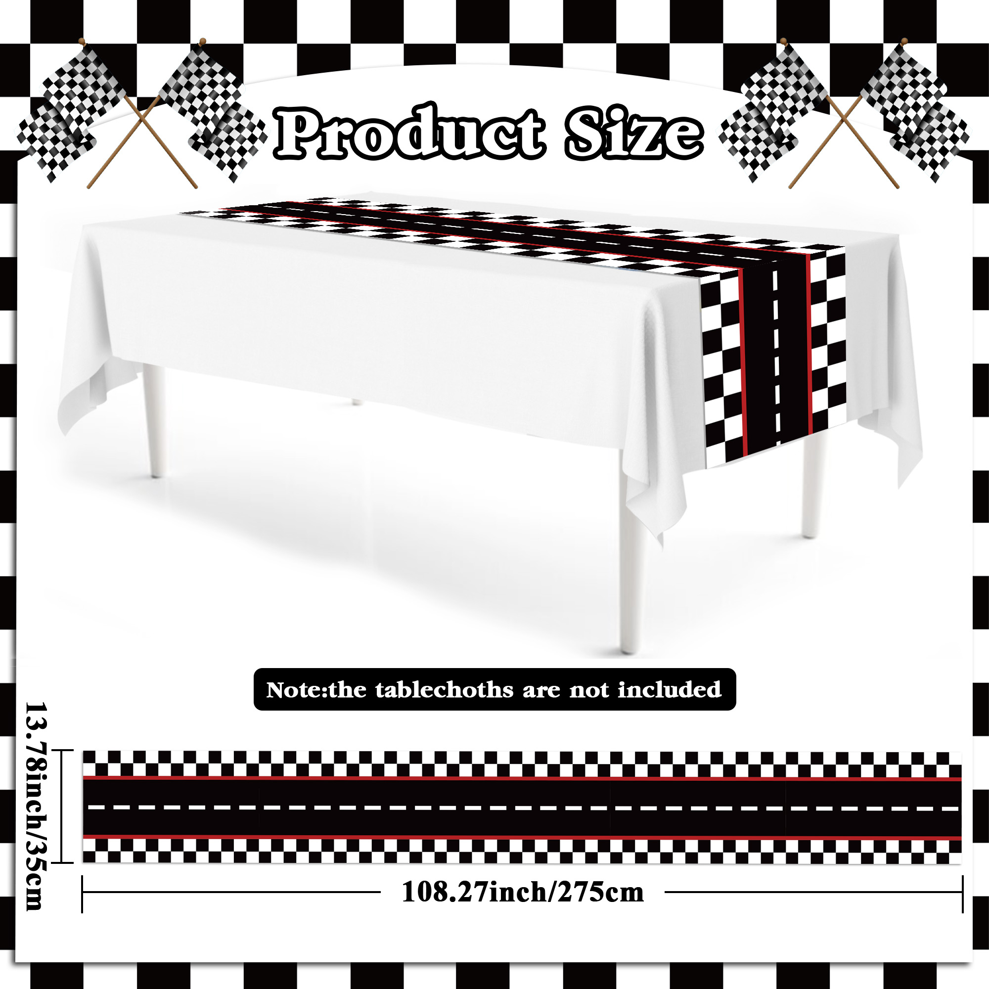 1/3/6 pièces, nappes de table  - Christmas Table Runner avis et prix