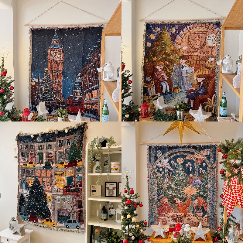 Tapisserie murale de Noël 2026 - Christmas Throw Blanket avis et prix