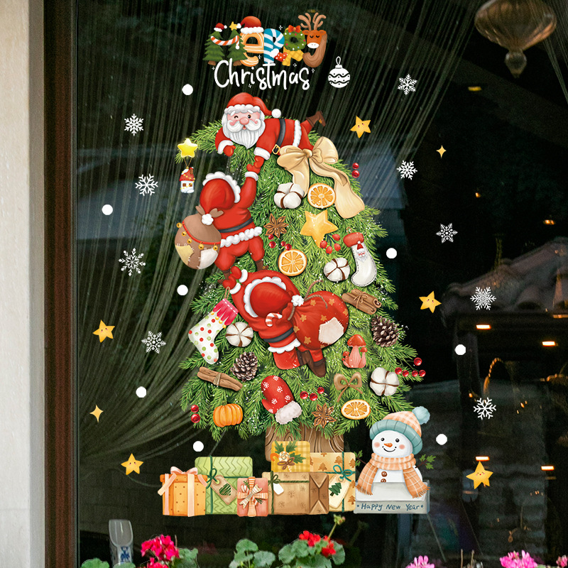 Autocollant de vitre de Noël 2 - Snowflake Window Decal avis et prix
