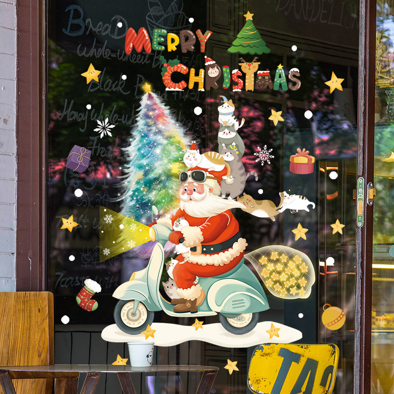 Autocollant de vitre de Noël 2 - Snowflake Window Decal avis et prix