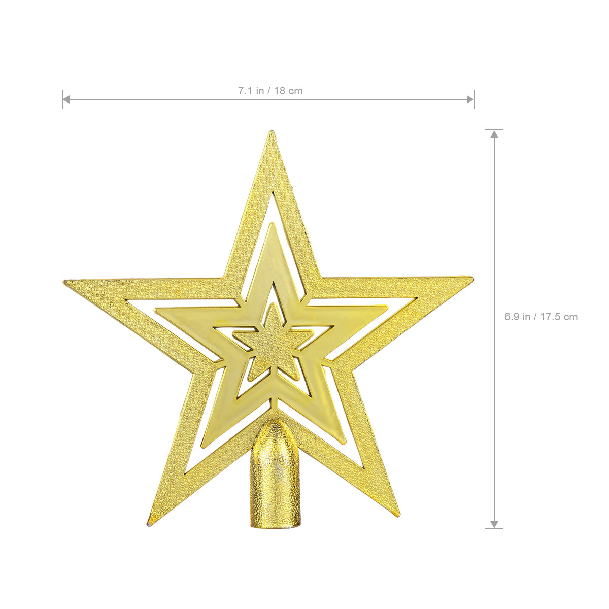 Décoration de sapin de Noël en - Star Tree Topper avis et prix