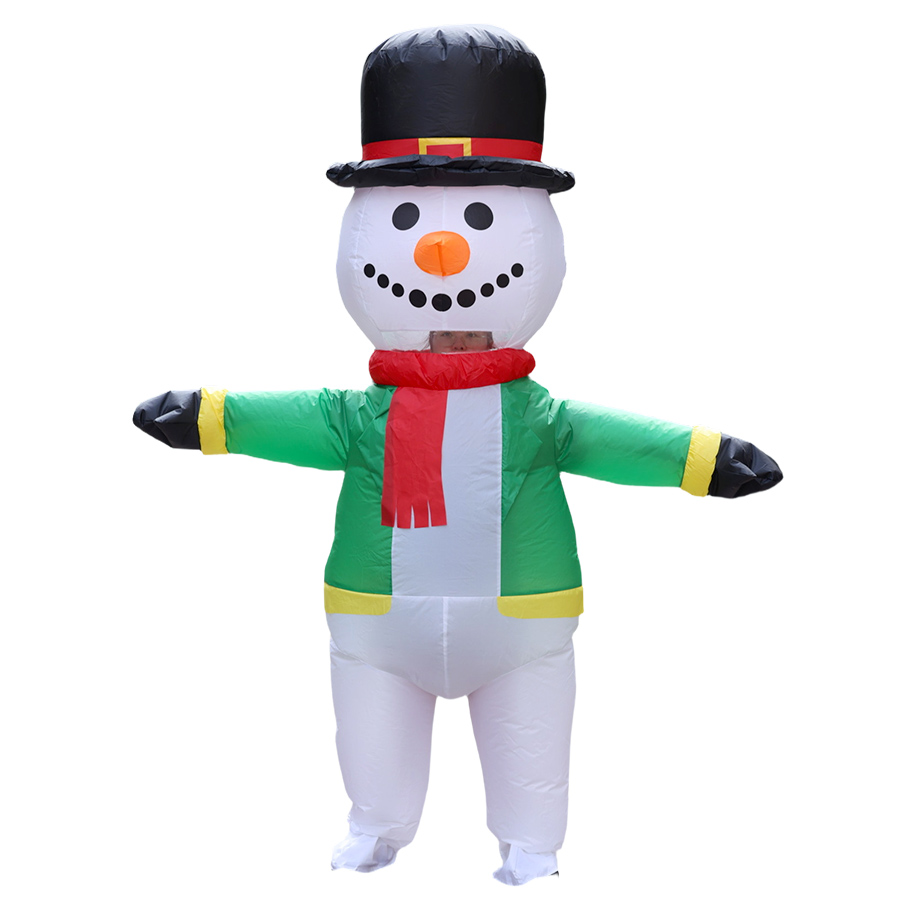 Costume gonflable amusant de N - Elf Costume Christmas avis et prix