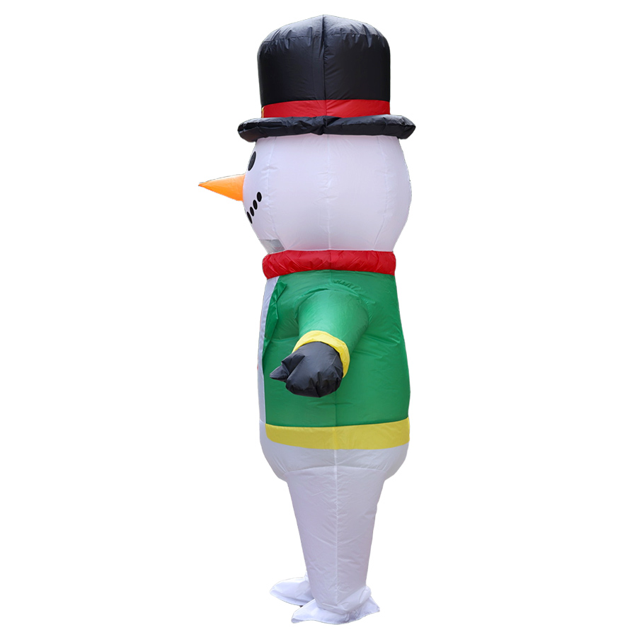 Costume gonflable amusant de N - Elf Costume Christmas avis et prix