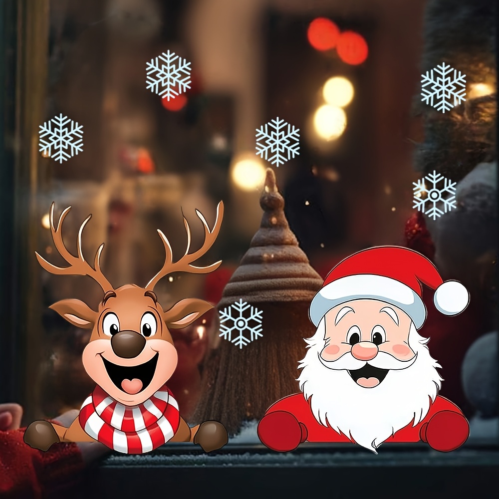 Autocollants de Noël pour fenê - Snowflake Window Decal avis et prix