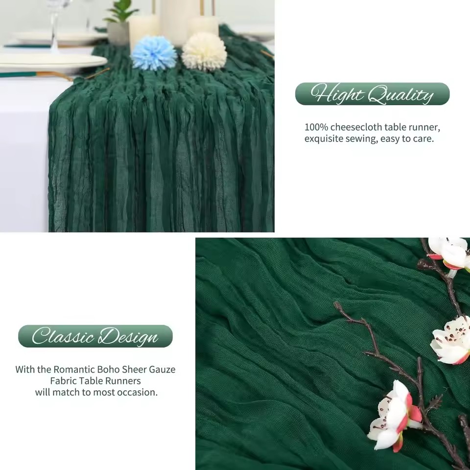 10 pièces, chemin de table en  - Christmas Table Runner avis et prix