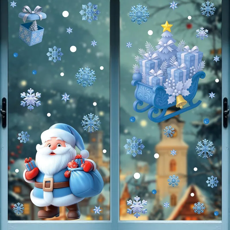 Autocollant de vitre décoratif - Snowflake Window Decal avis et prix
