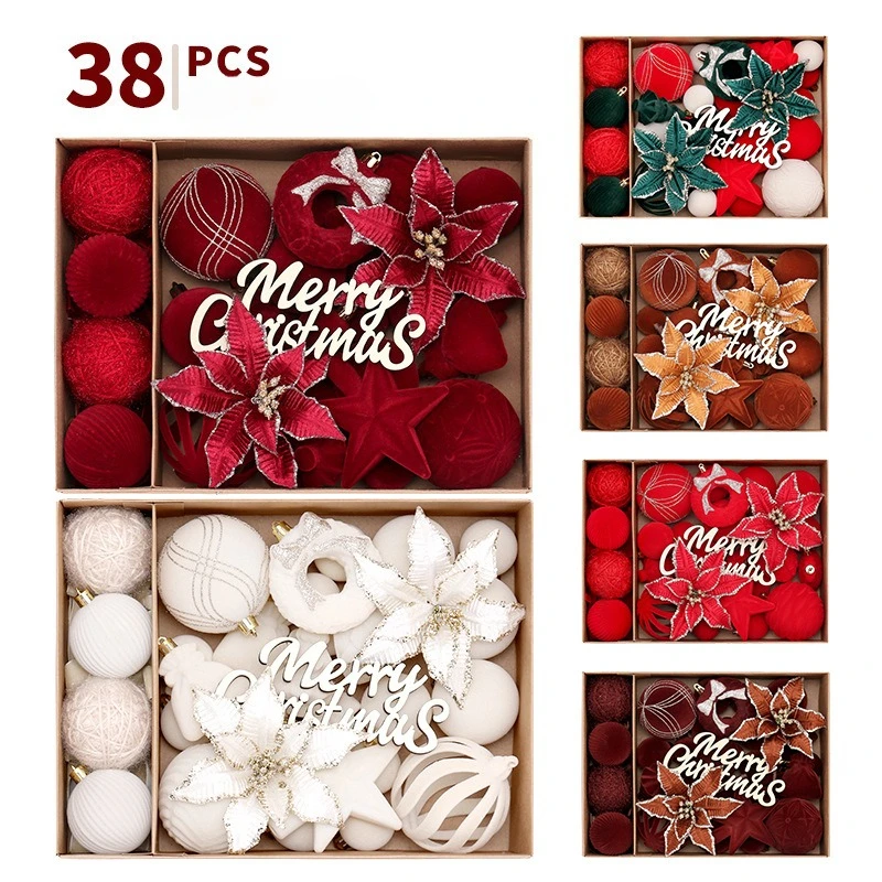 Ensemble de boules de Noël en  - Star Tree Topper avis et prix